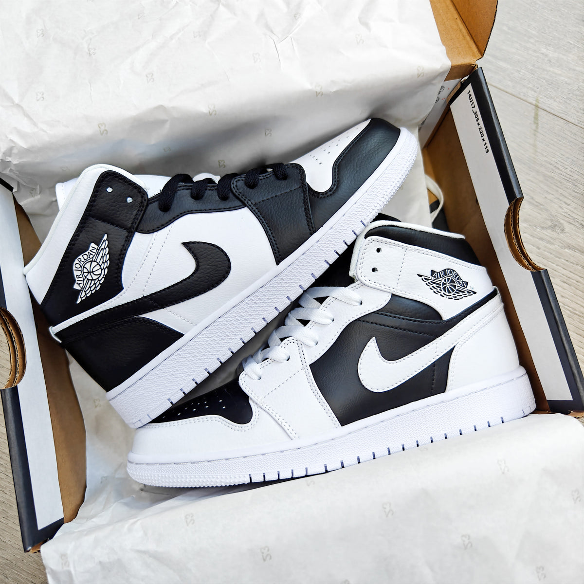 custom white jordans