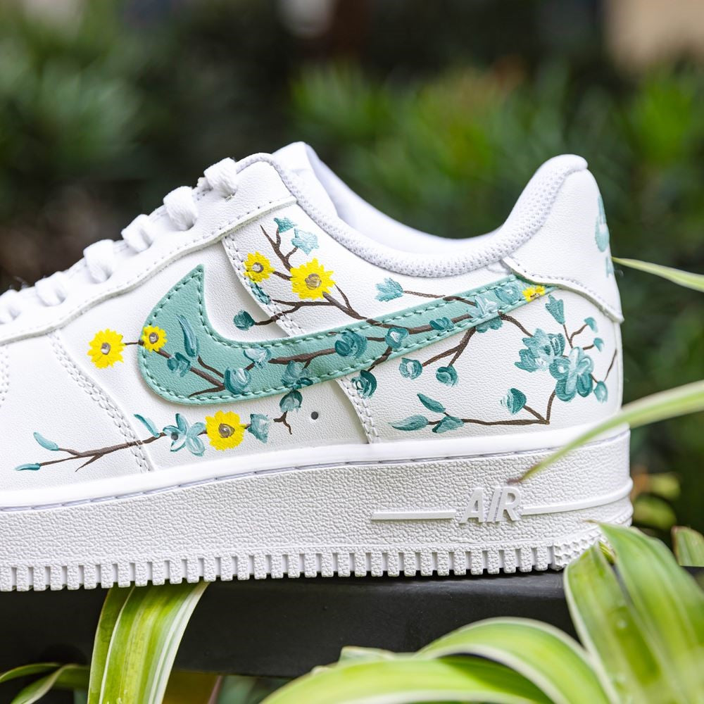 custom air force 1 floral