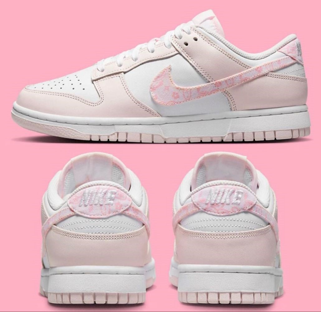 custom pink nike shoes