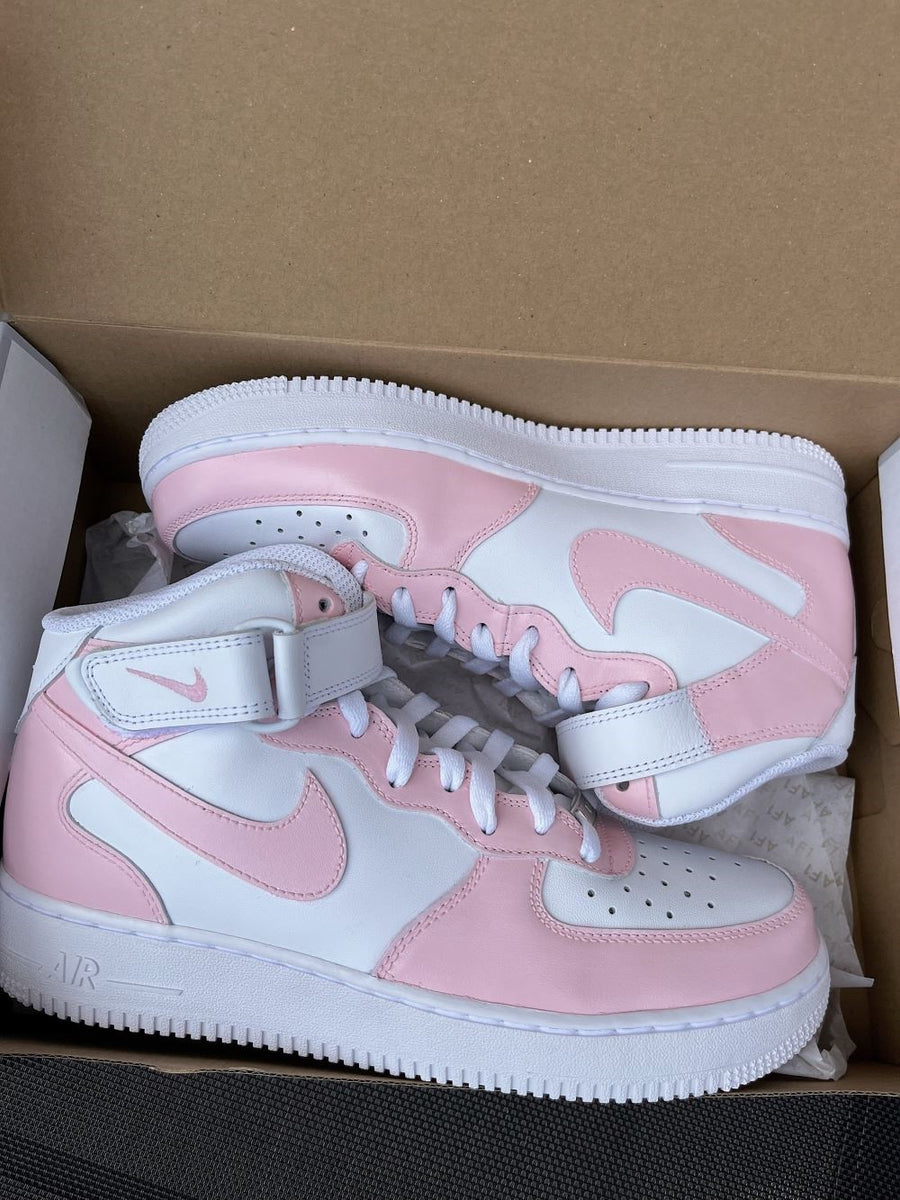 custom air force 1 pink