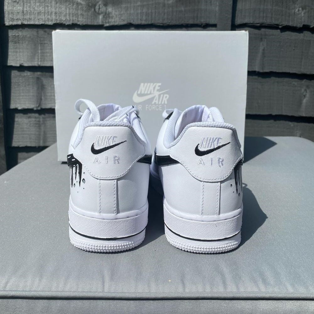 Black Drip Custom Air Force 1 â unitecustom