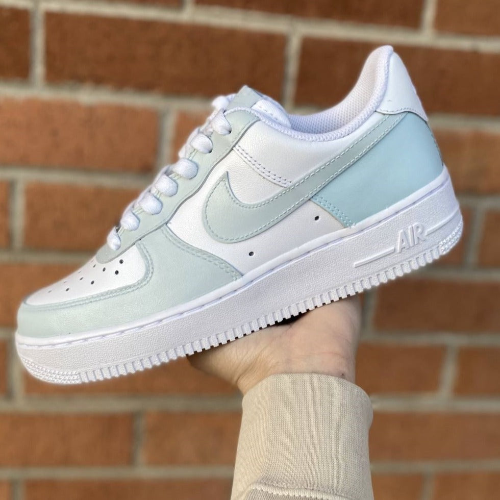custom green af1