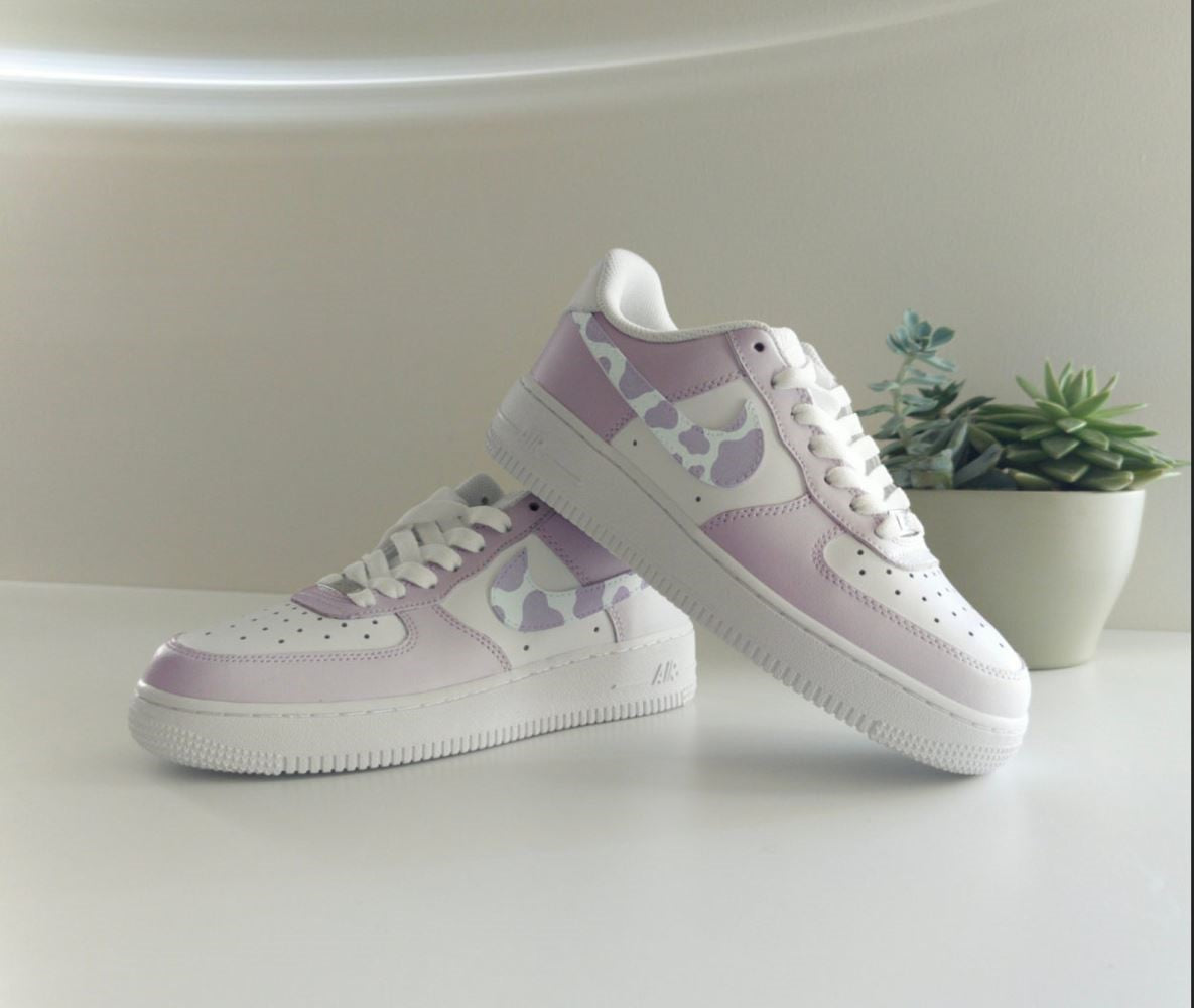 custom air force 1 purple