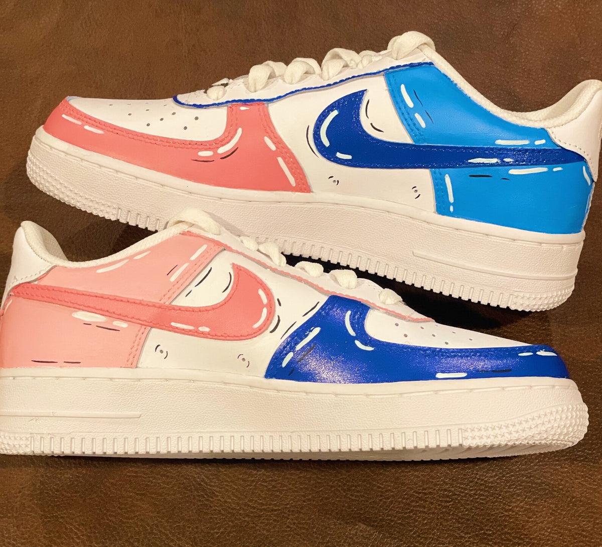 custom af1 pink