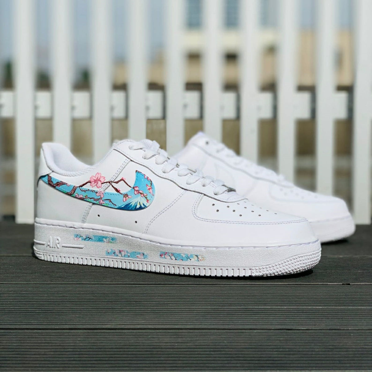 Peach Blossom Custom Air Force 1 â unitecustom