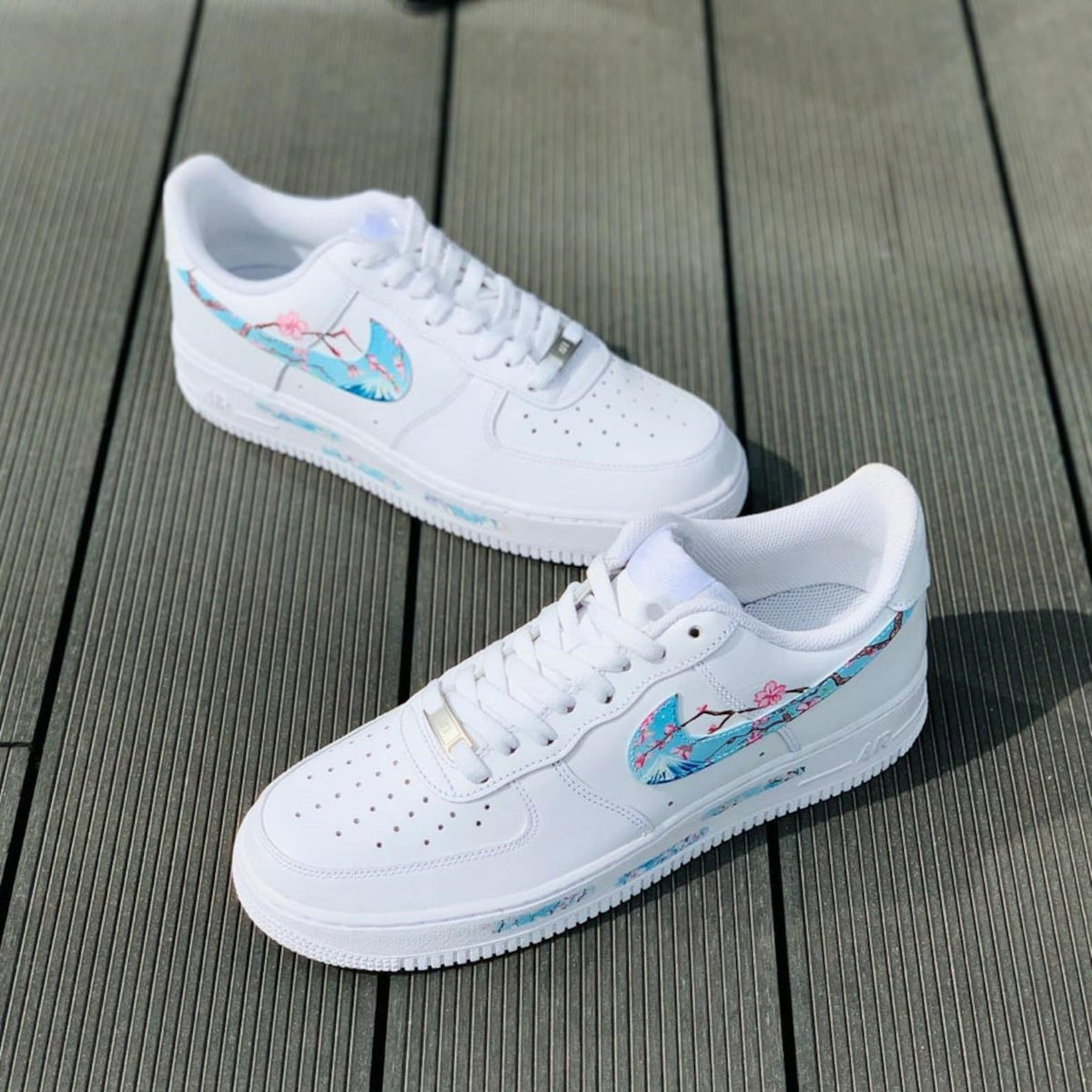 Peach Blossom Custom Air Force 1 â unitecustom