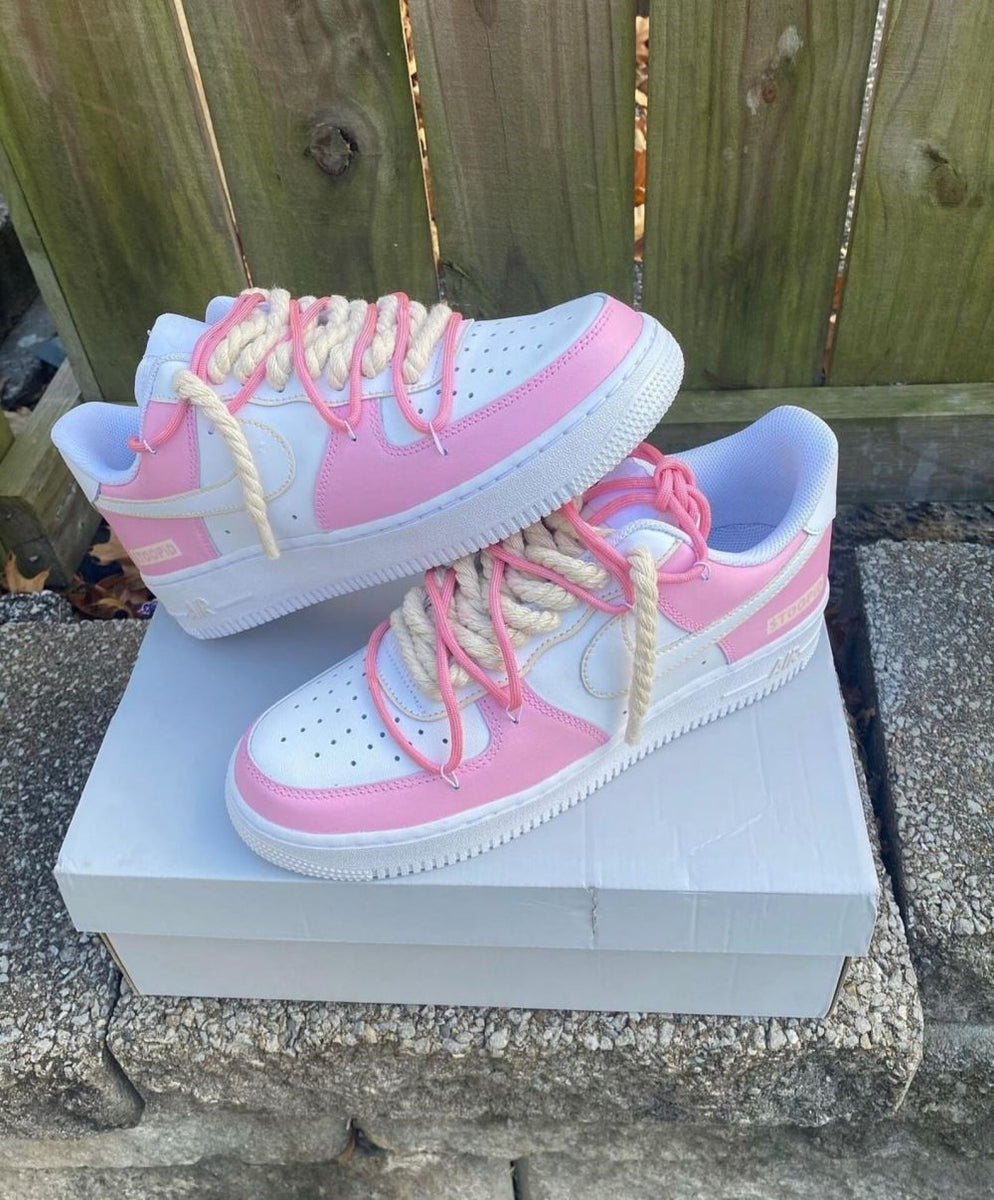 custom af1 pink