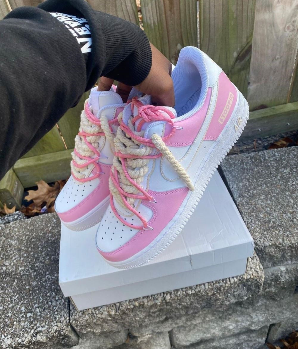 Pink Chunks Custom Air Force 1 â unitecustom