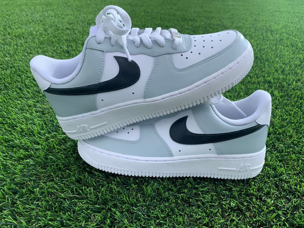 custom air force 1 green