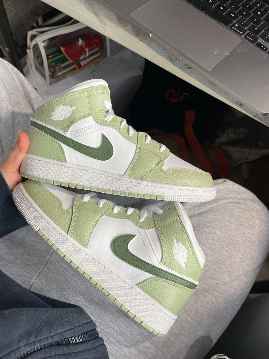 Sage Green Custom Air Jordan 1 â Unite Custom