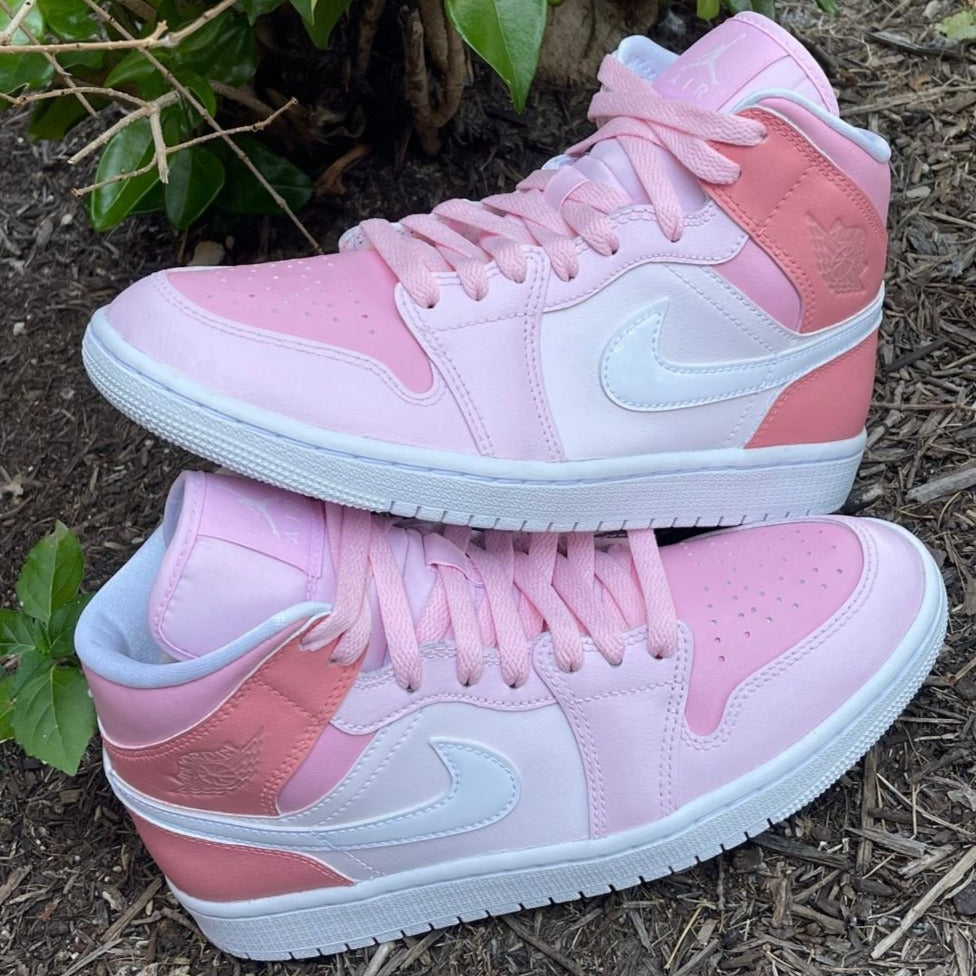 Pink Custom Air Jordan 1 Unite Custom Pink Custom Air Jordan 1 Unite Custom