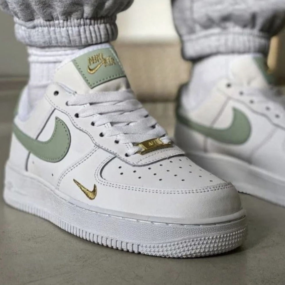 Green Gold Custom Air Force 1 â unitecustom