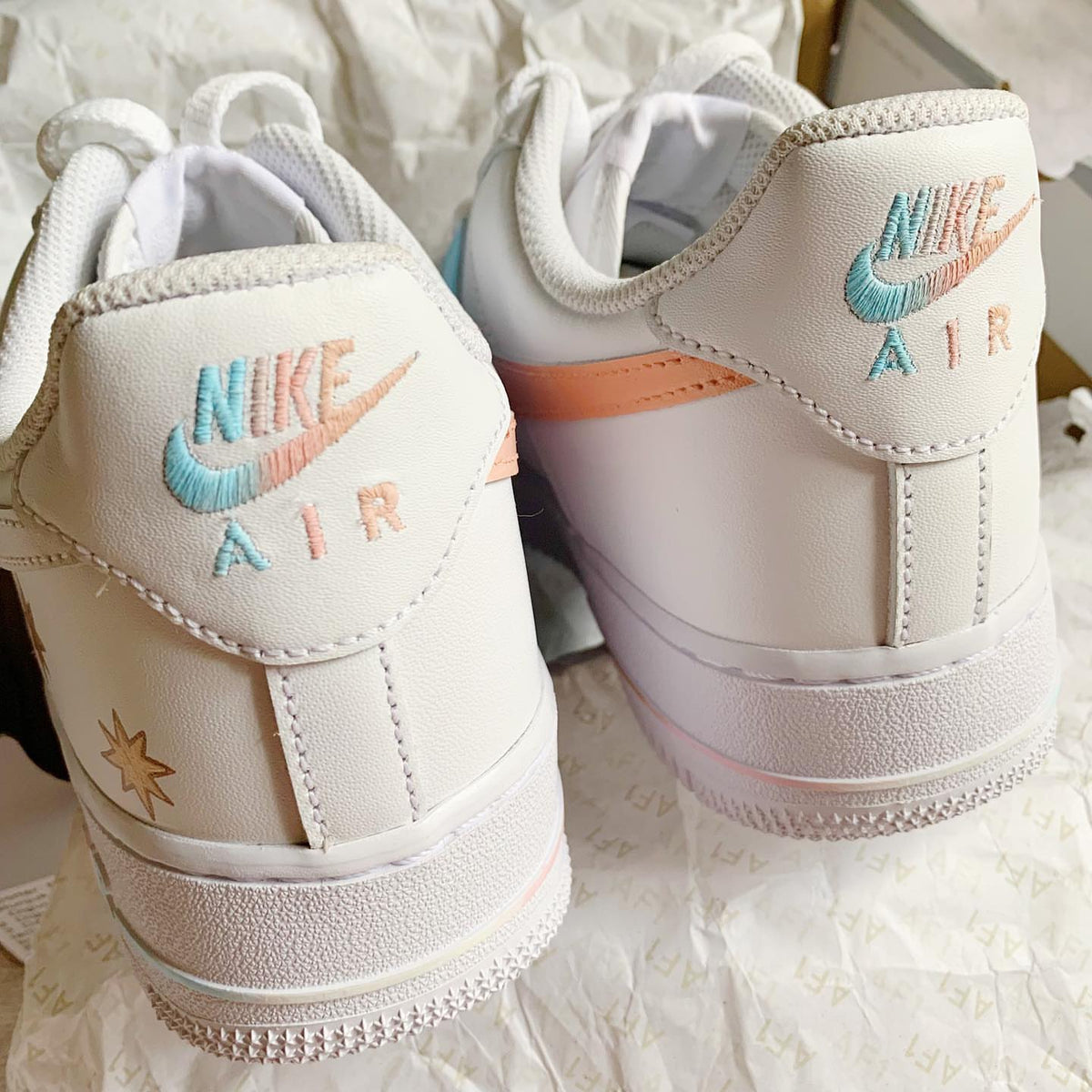 custom air forces reflective