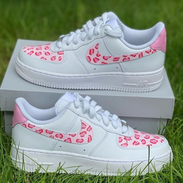 Pink Spots Custom Air Force 1