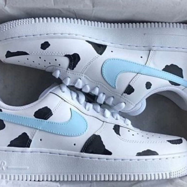 Blue Cow Custom Air Force 1