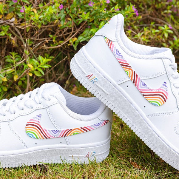 Rainbow Swirl  Custom Air Force 1