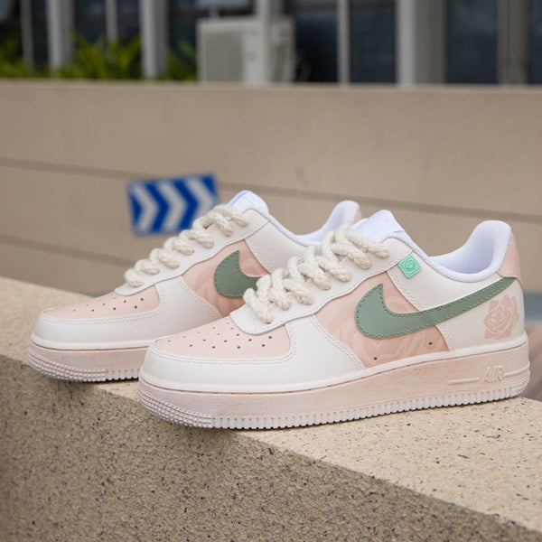 Pink Roses Custom Air Force 1