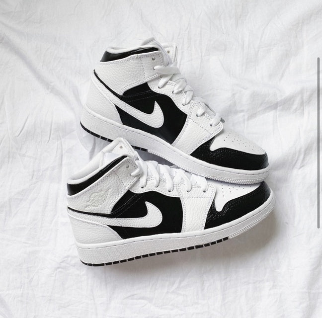 Custom Jordans White Blue