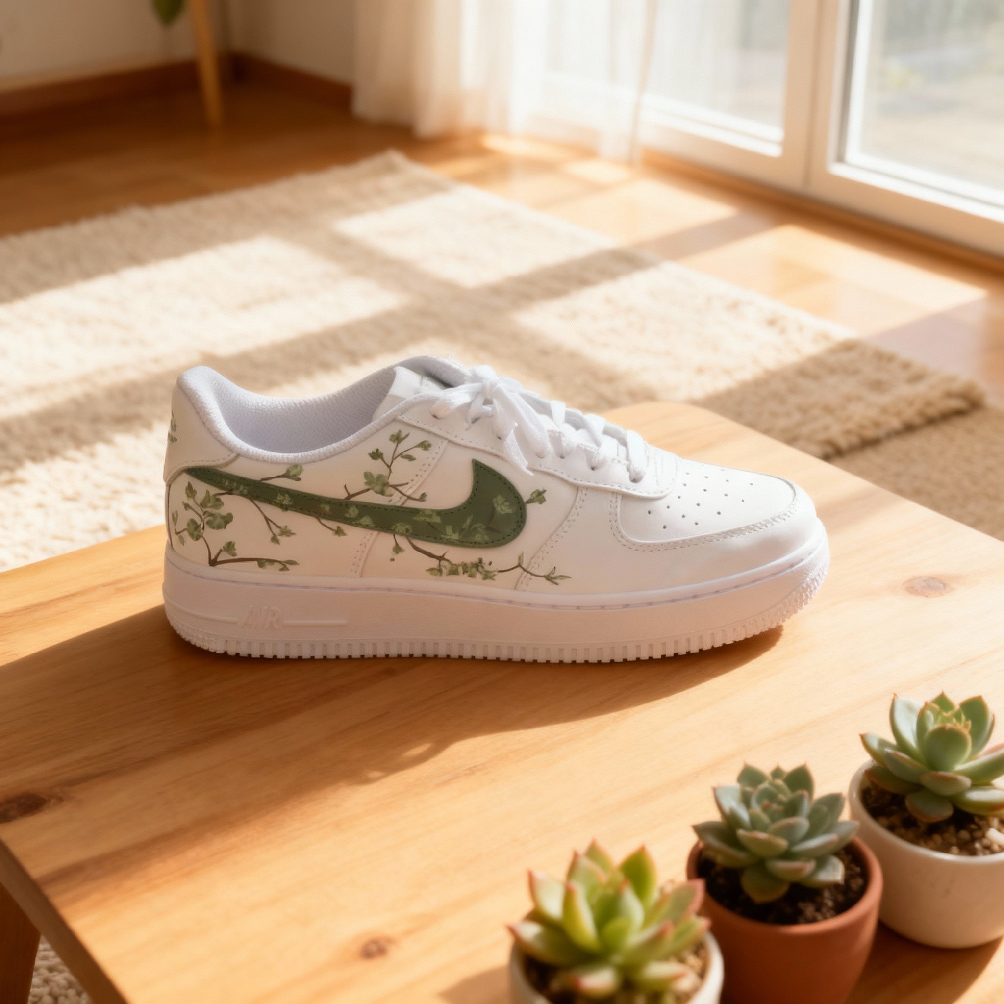 Green Cherry  Custom Air Force 1