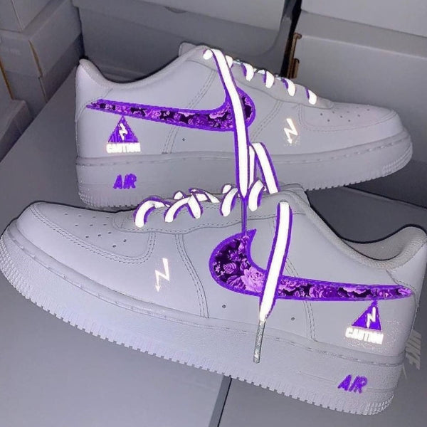 Purple Rose Custom Air Force 1