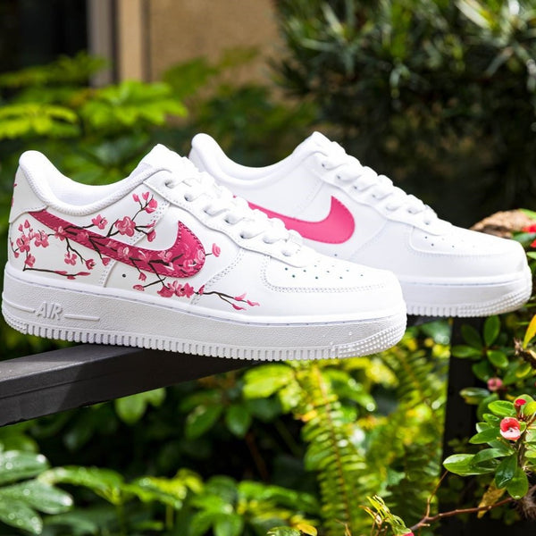 Plum Bossom Custom Air Force 1