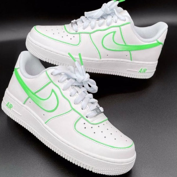 Green Line Custom Air Force 1
