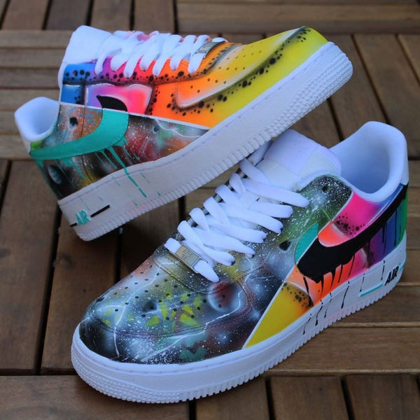 lightning Drip  Custom Air Force 1