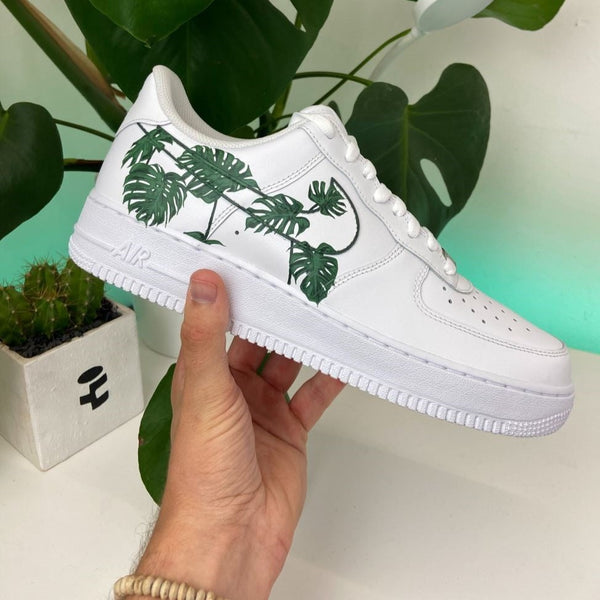 Green Leaves Custom Air Force 1