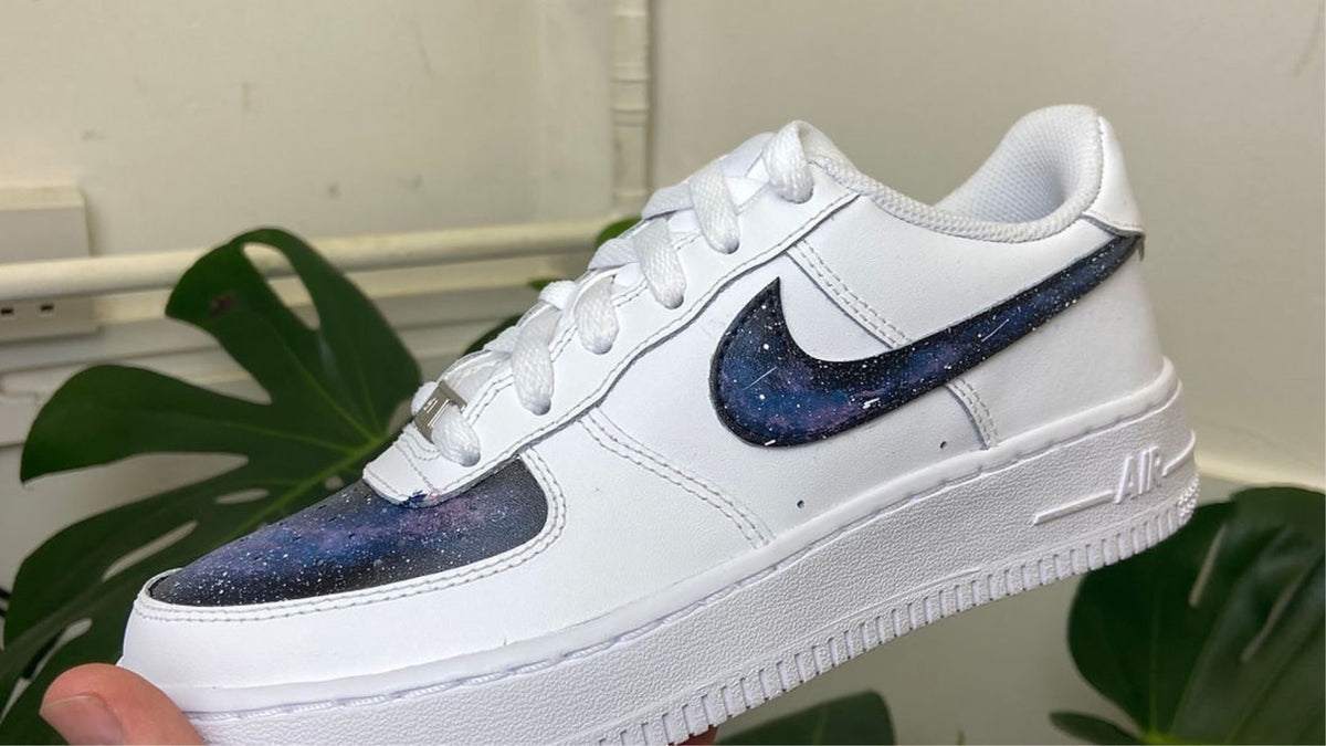 custom galaxy air force 1