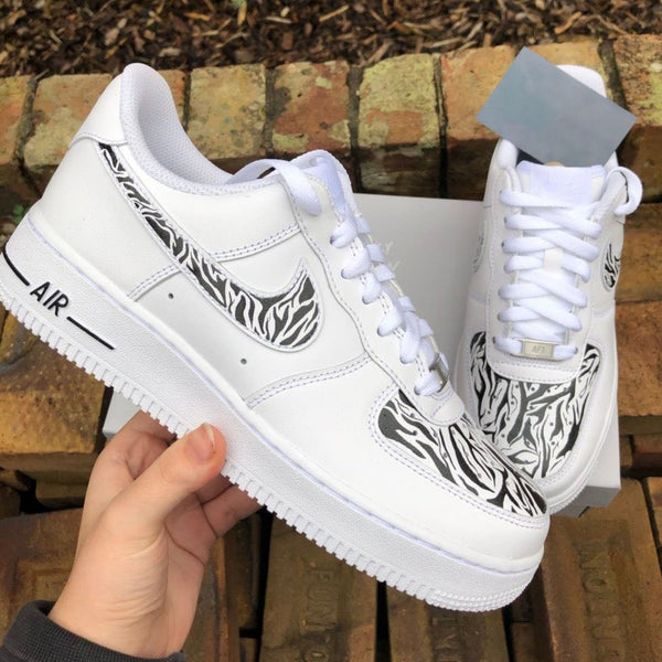 Black Bandanas Custom Air Force 1