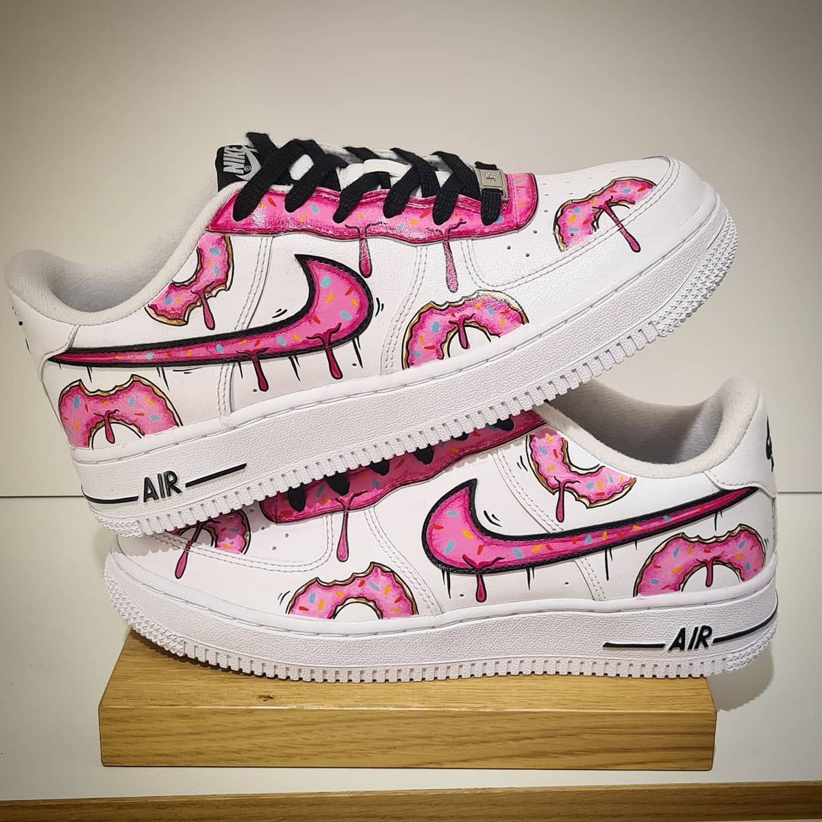 Pink Flowers Custom Air Force 1 – unitecustom