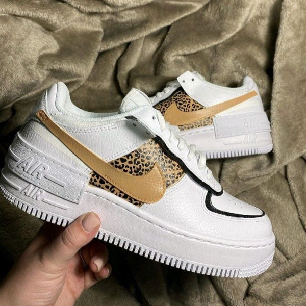 Brown Leopard Custom Air Force 1