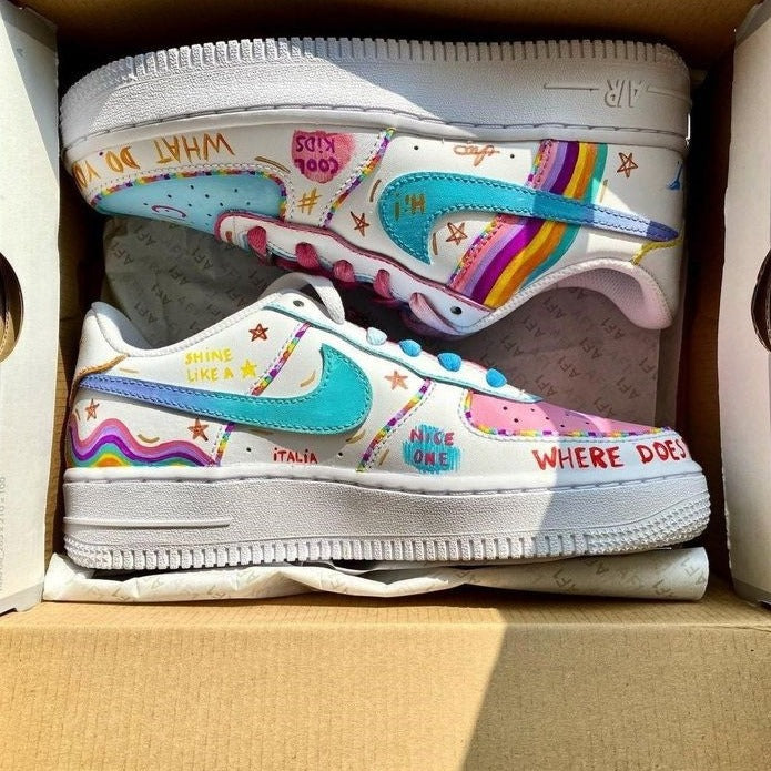 Colorful Candy Custom Air Force 1 – Unite Custom