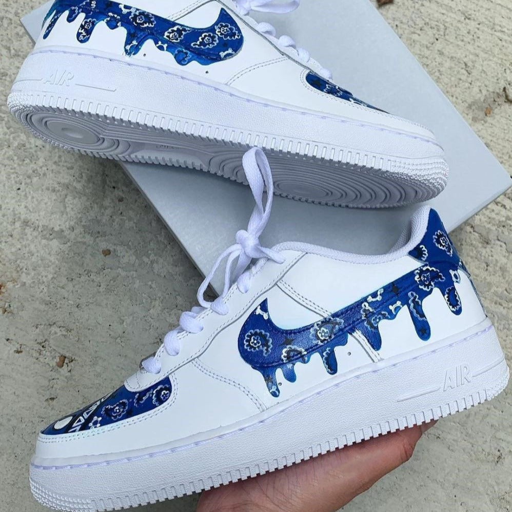 Bandana Drip Custom Air Force 1