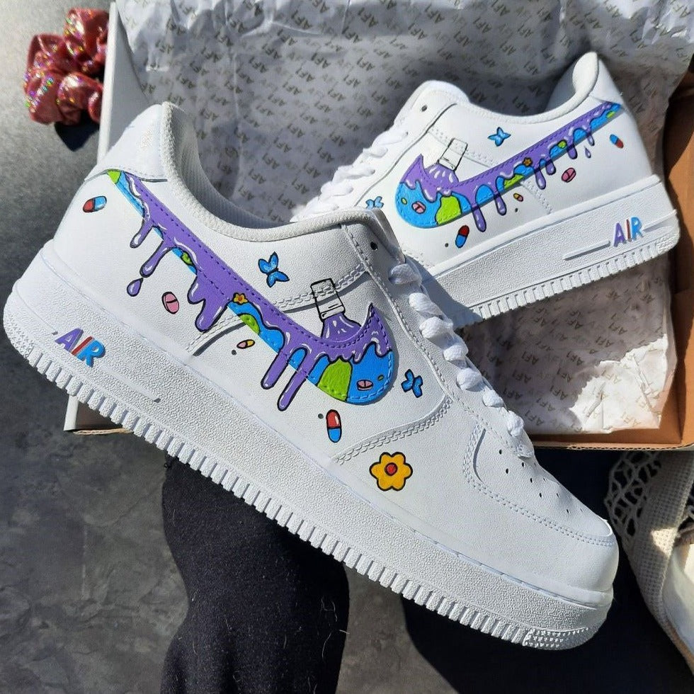 Juice World Custom Air Force 1 – unitecustom