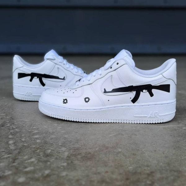 Black Gone Custom Air Force 1