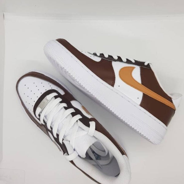 Brown Custom Air Force 1