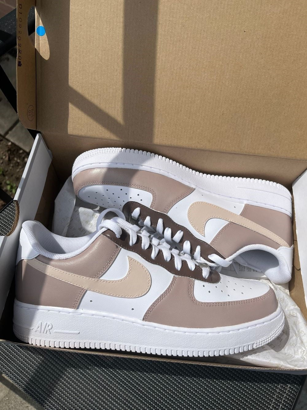 Tricolor Smooth Custom Air Force 1