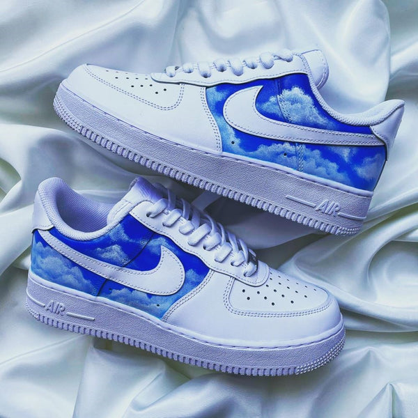 Blue Sky-Could Custom Air Force 1