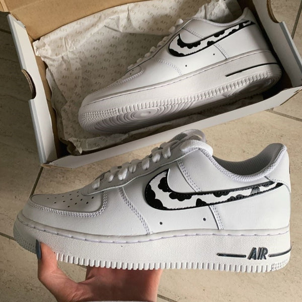 Black Spots Custom Air Force 1