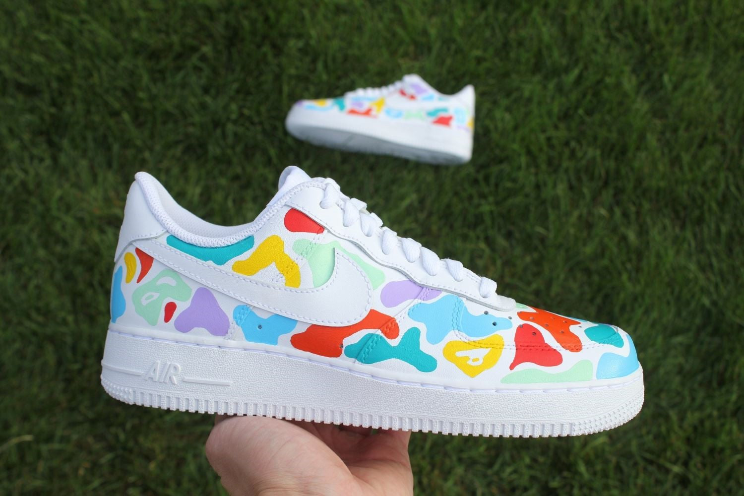 Macaron Drips Doodle Custom Air Force 1