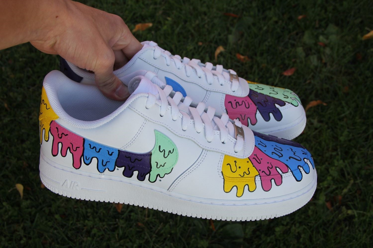 Colorful Drips Custom Air Force 1 â unitecustom