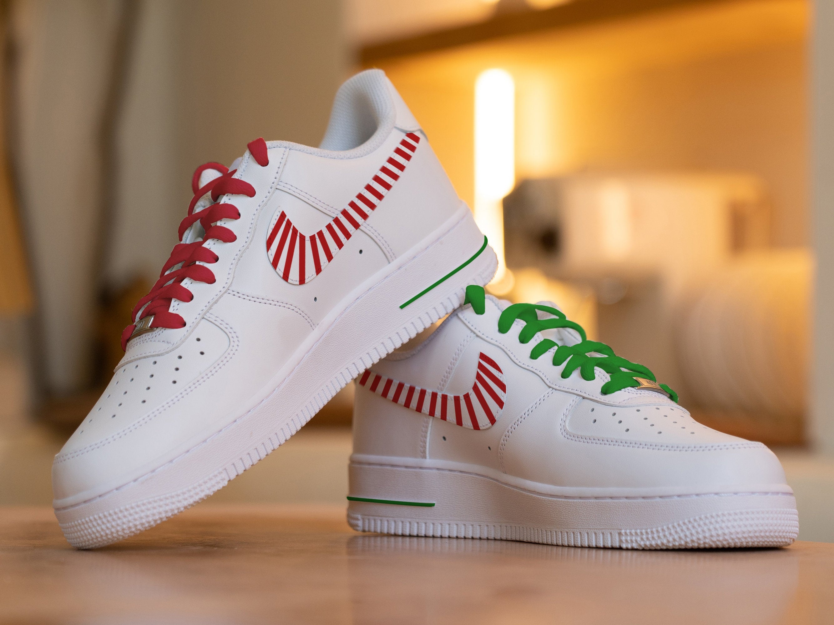 Custom Nike Air Force 1 Shoes Christmas Grinch â Unite Custom