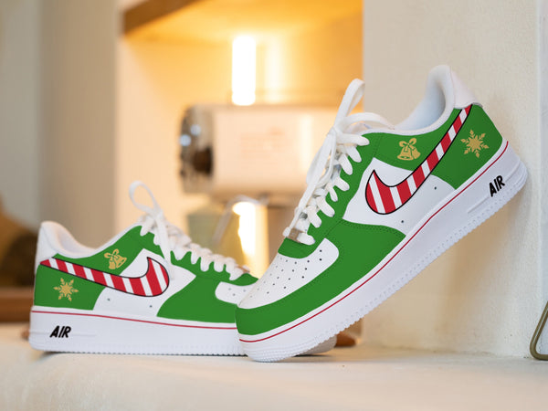 Custom Christmas Nike Air Force 1 Shoes