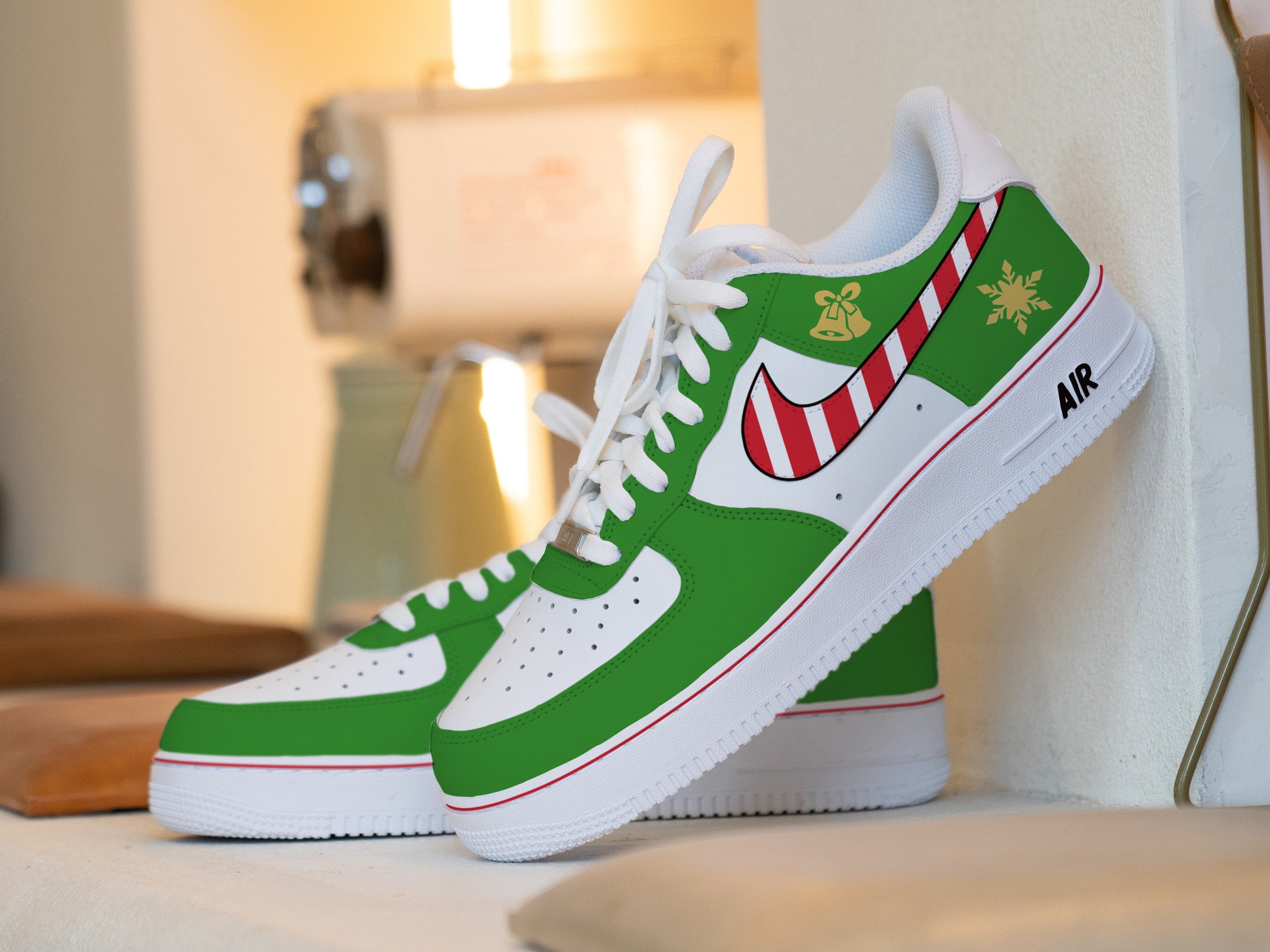 Custom Christmas Nike Air Force 1 Shoes