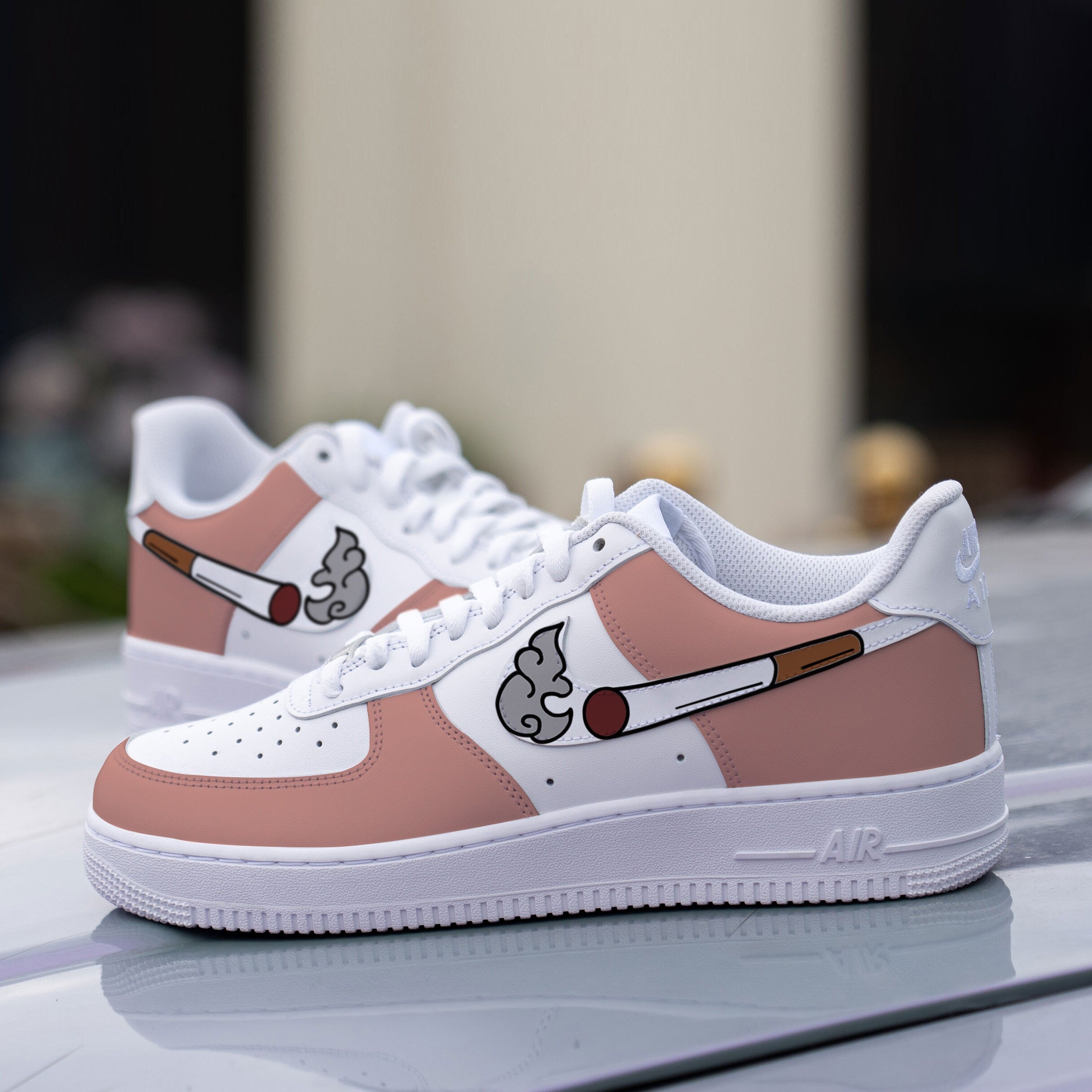 Custom Graffiti Cigarette Nike Air Force 1