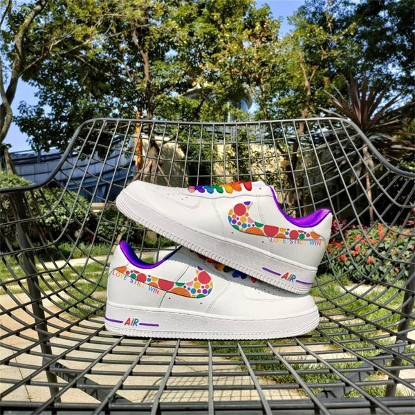 Colored Circle Custom Air Force 1