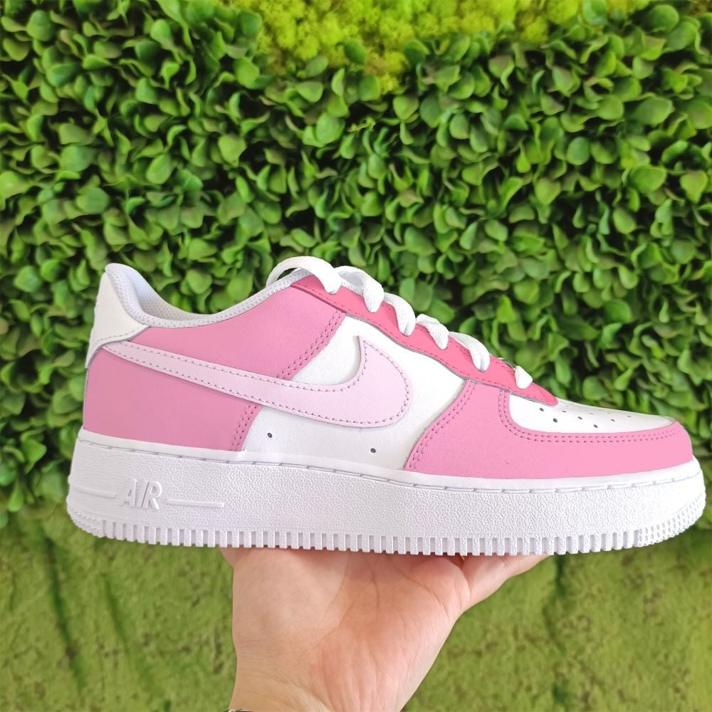 Light Pink Custom Air Force 1 â unitecustom