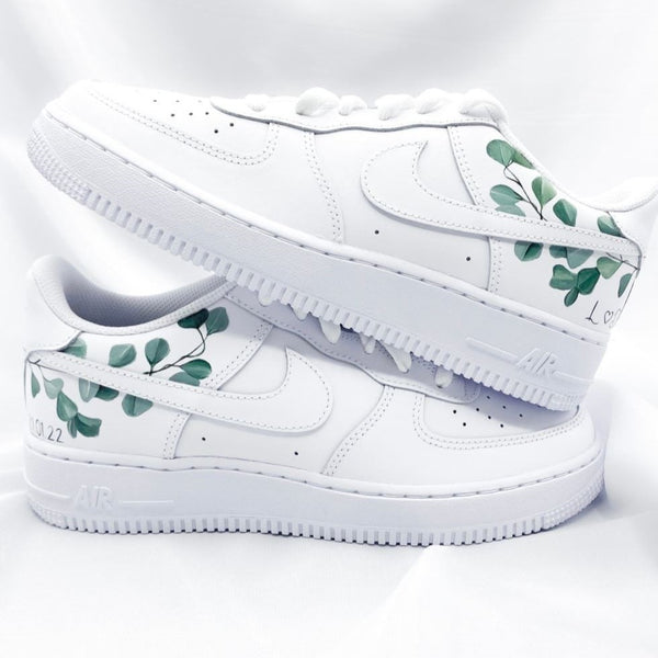 Green Leaves Custom Air Force 1