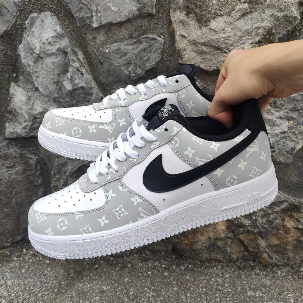 ROYAL GRAY LV Custom Air Force 1